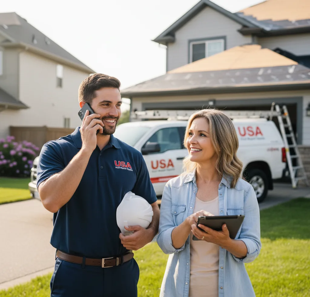 USA Roof Repair Experts customer support in Reed City